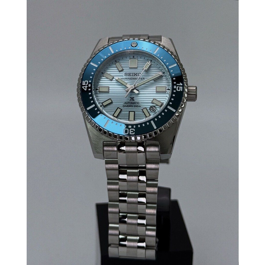 Custom Seiko Mod • Ice Blue Prospex MarineMaster • 40mm